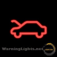 2006 Chevy Trailblazer Hood Open Warning Light