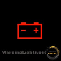 2008 Chevy Trailblazer Battery Charge Warning Light