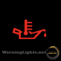 2008 Chevy Trailblazer Oil Temprature Warning Light