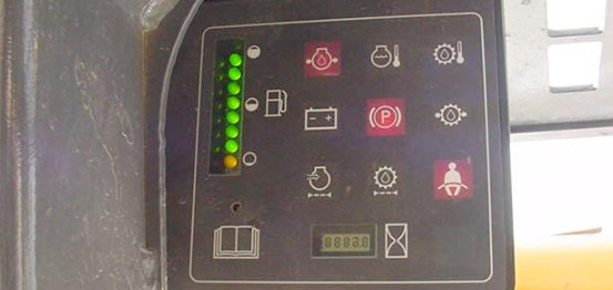 Hydraulic Oil Case Skid Steer Warning Lights