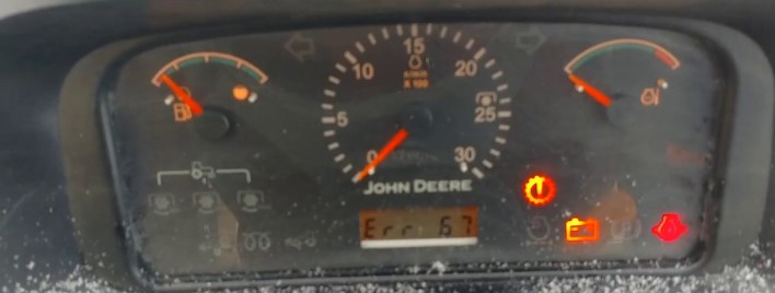 John Deere Lawn Mower Warning Lights