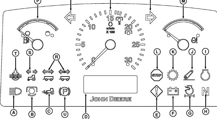 John Deere Warning Lights Meaning