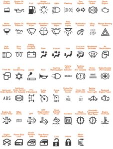 Hino 268 Warning Light Symbols and Meanings