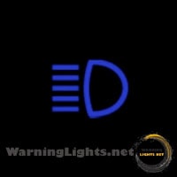 Infiniti Qx80 High Beams Warning Light