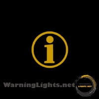 Infiniti Qx80 System Message Indicator Warning Light