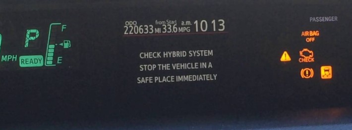 What Does It Mean When the Kia Optima Hybrid System Warning Light Is On